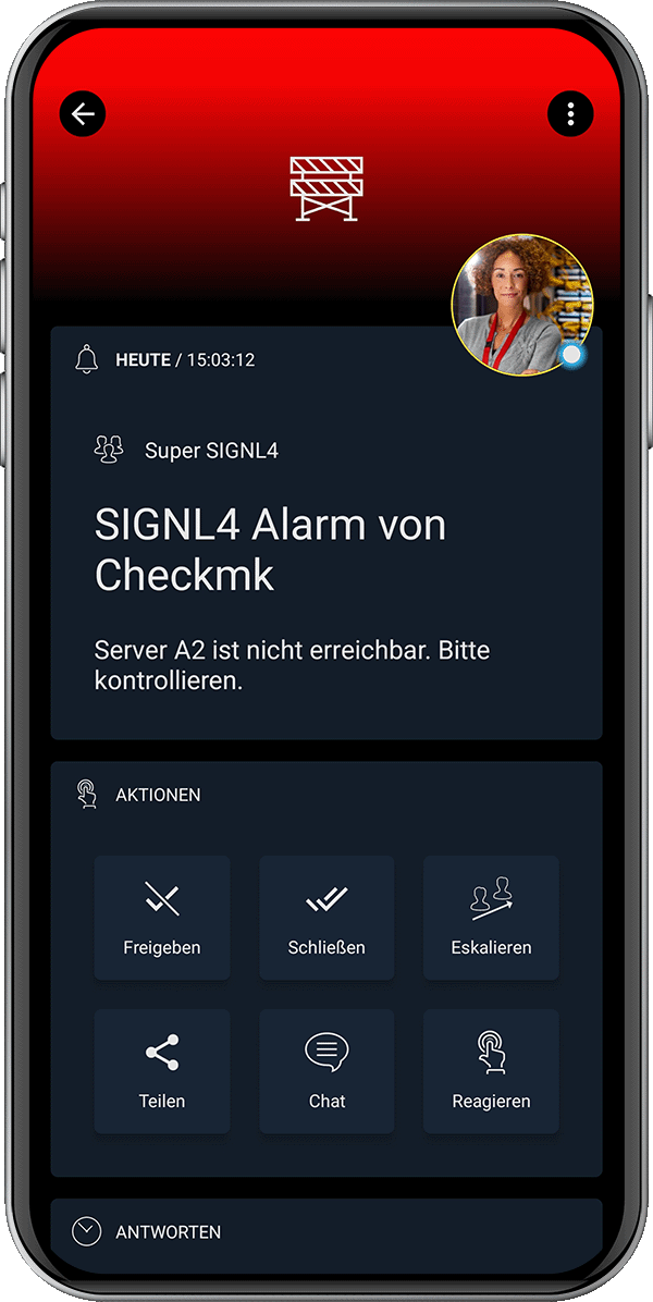 SIGNL4 Alarm mit Checkmk