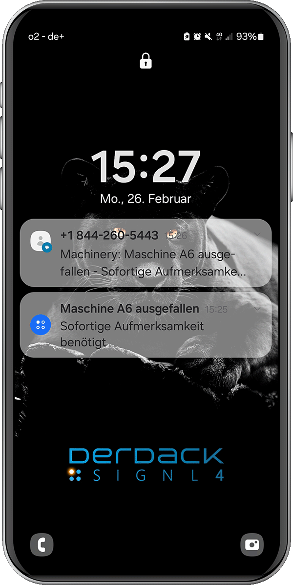 Benachrichtigungen der Alarmierungsapp