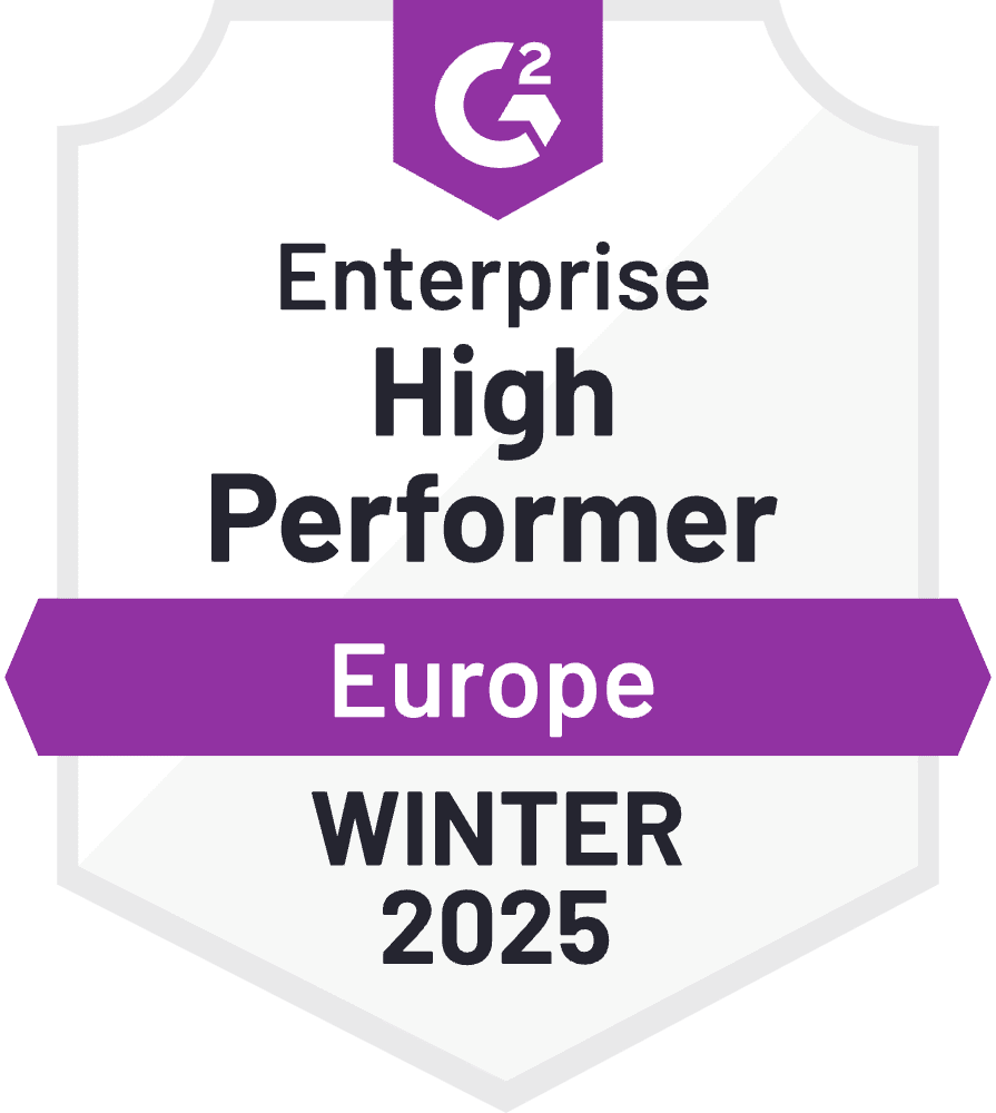 SIGNL4 ist von G2 als High Performer Enterprise  Europe 2024 ausgezeichnet