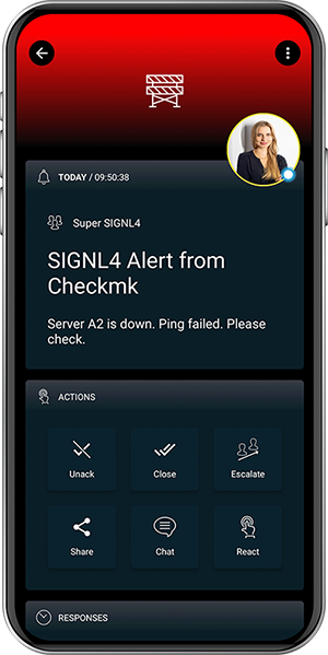 Alert notifications for Checkmk